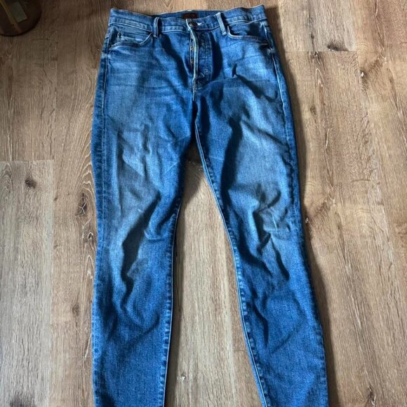 MOTHER The Stunner Ankle Fray Jeans Size 29 - Picture 1 of 6
